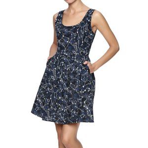 Glow in the dark starry constellation dress - Retrolicious